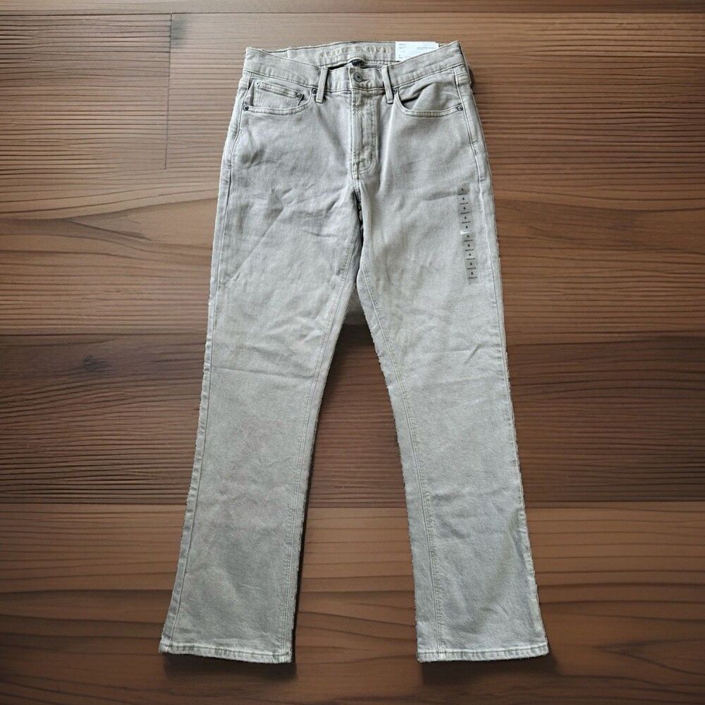 🔥American Eagle Jeans 28W Women Size 6 90s Gray Boot Cut Stretch NEW NWT